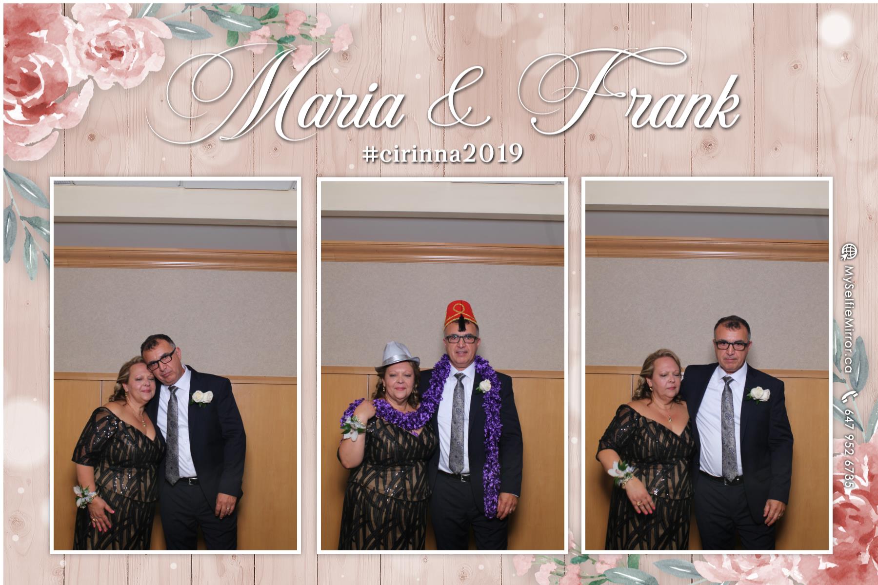 Wedding of Frank and Maria  | View more photos from the event at gallery.myselfiemirror.ca/u/romanmyselfiemirrorca/Wedding-of-Frank-and-Maria